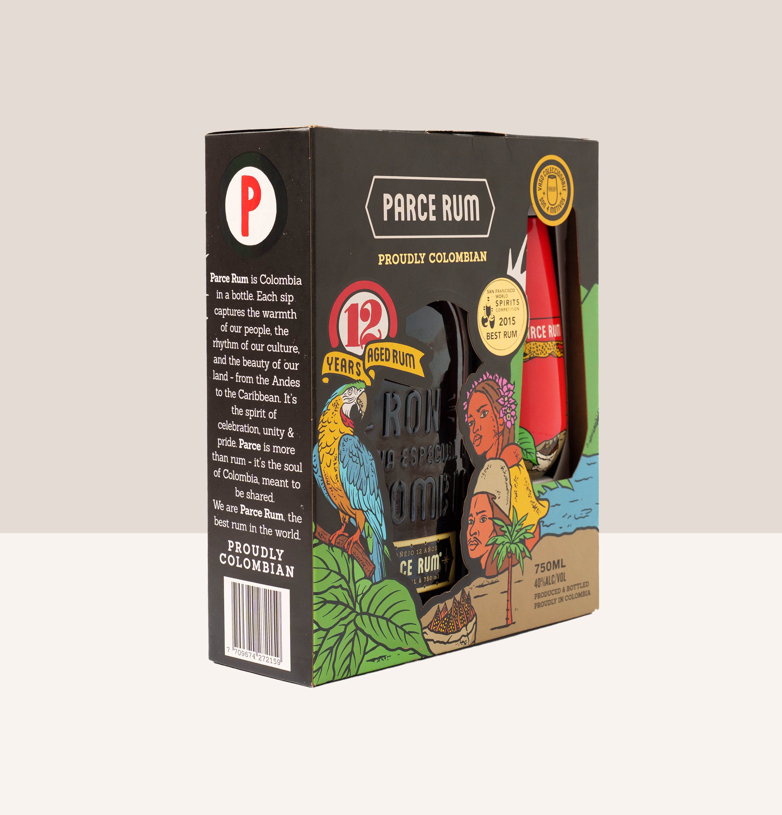 Edición especial 12Y + Parce Cup.