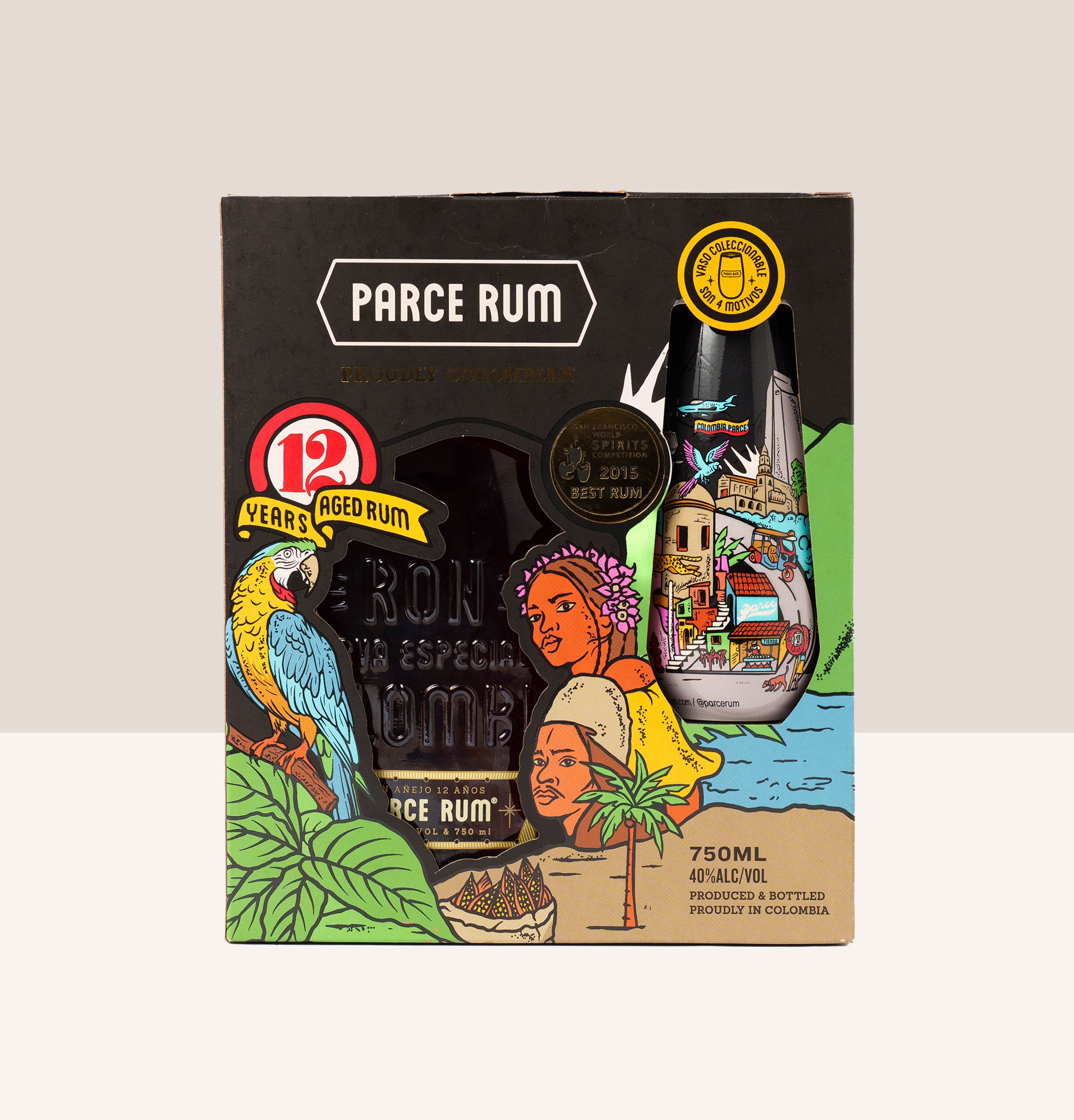 Edición especial 12Y + Parce Cup.