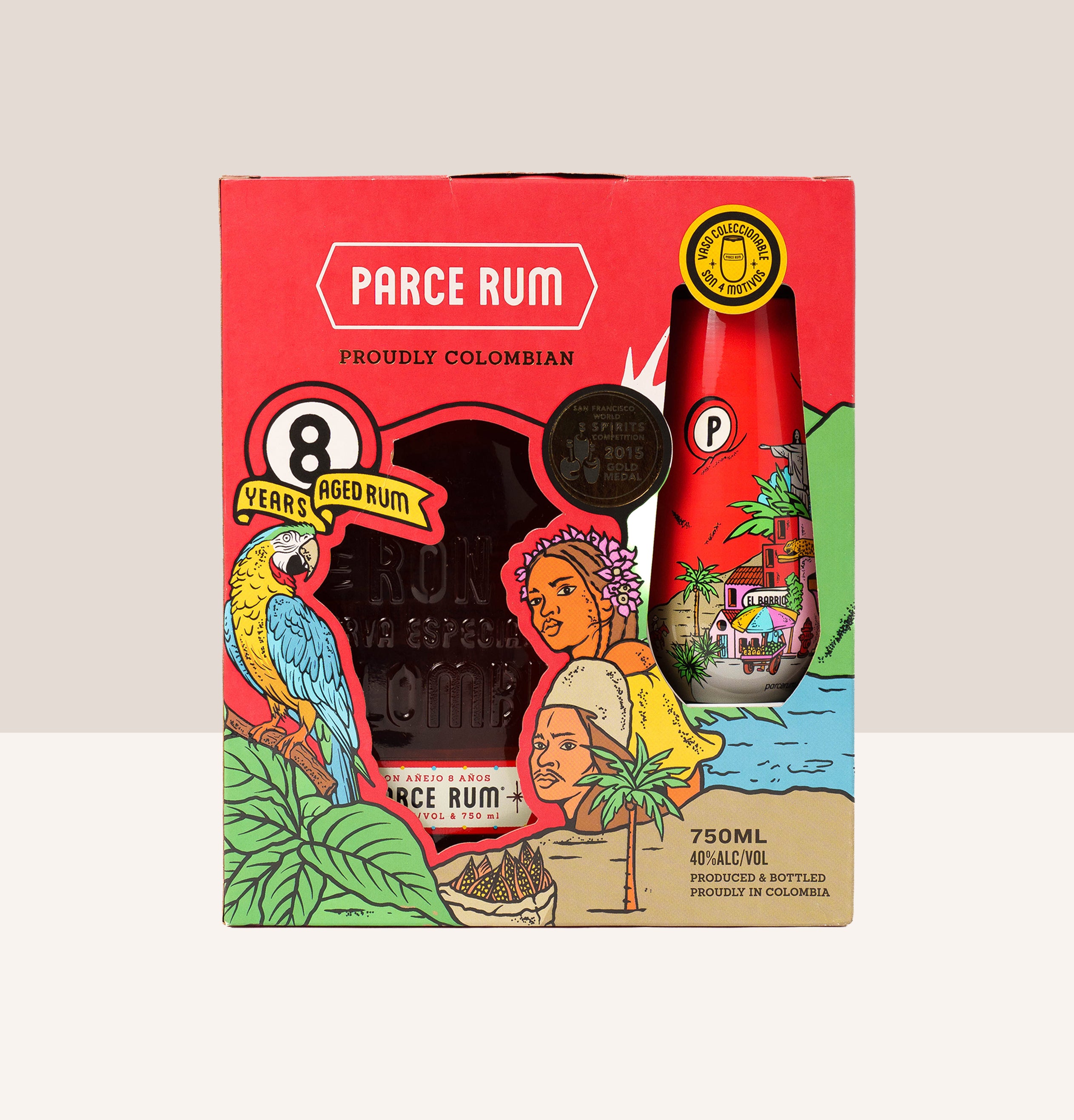 Edición especial 8Y + Parce Cup.